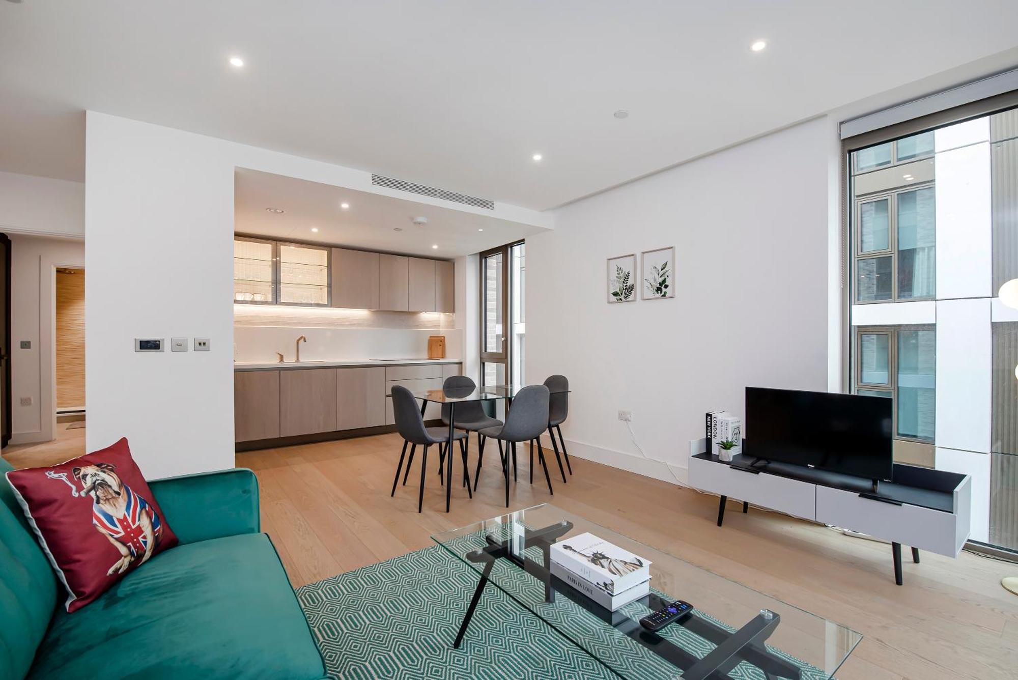 Lux And Large 2 Bed Battersea Power Station * Londra
