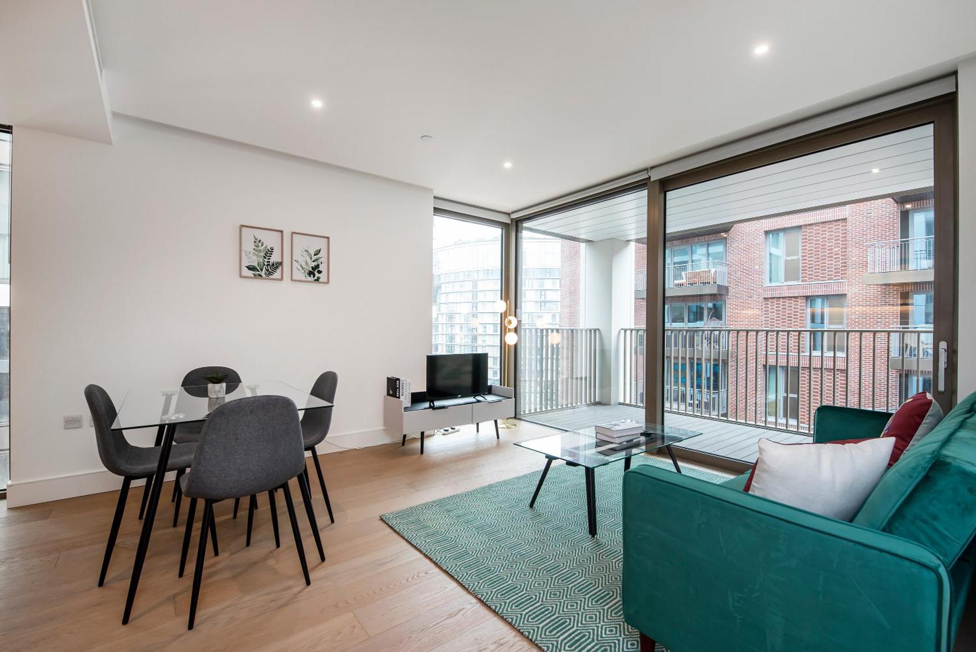 Appartamento Lux And Large 2 Bed Battersea Power Station Londra